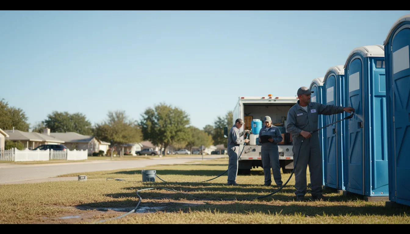 Long-Term Portable Toilet Rental in Auburn, AL near me